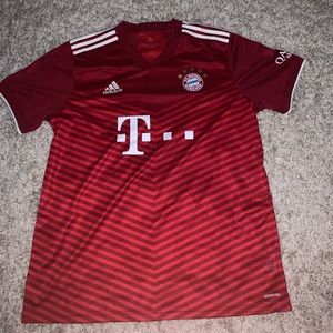 Original Bayern Munich Lewandowski Jersey, Size XL, Slim Fit